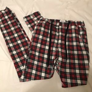 Plaid pants
